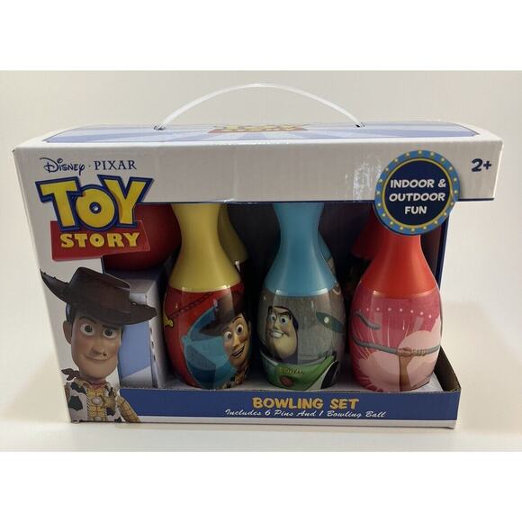Toy Story 6 Pin 1 Ball Kids Bowling Set *Box Damage* - Picture 1 of 3